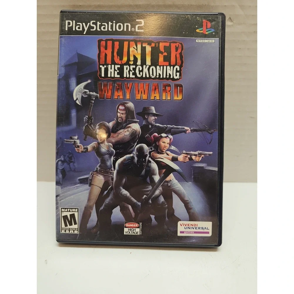 Hunter: The Reckoning -- Wayward (Sony PlayStation 2, 2003), w/Manual